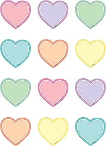 Pastel Pop Hearts Mini Accents