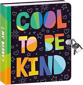 Cool To Be Kind Lock & Key Diary