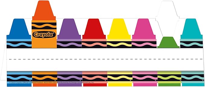 Crayola Tented Nameplate