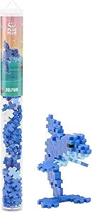 PLUS PLUS Mini Maker Tube Dolphin 70 Pieces