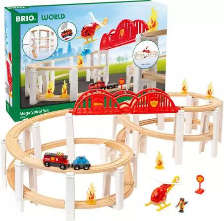 Brio MEGA Spiral Train Set