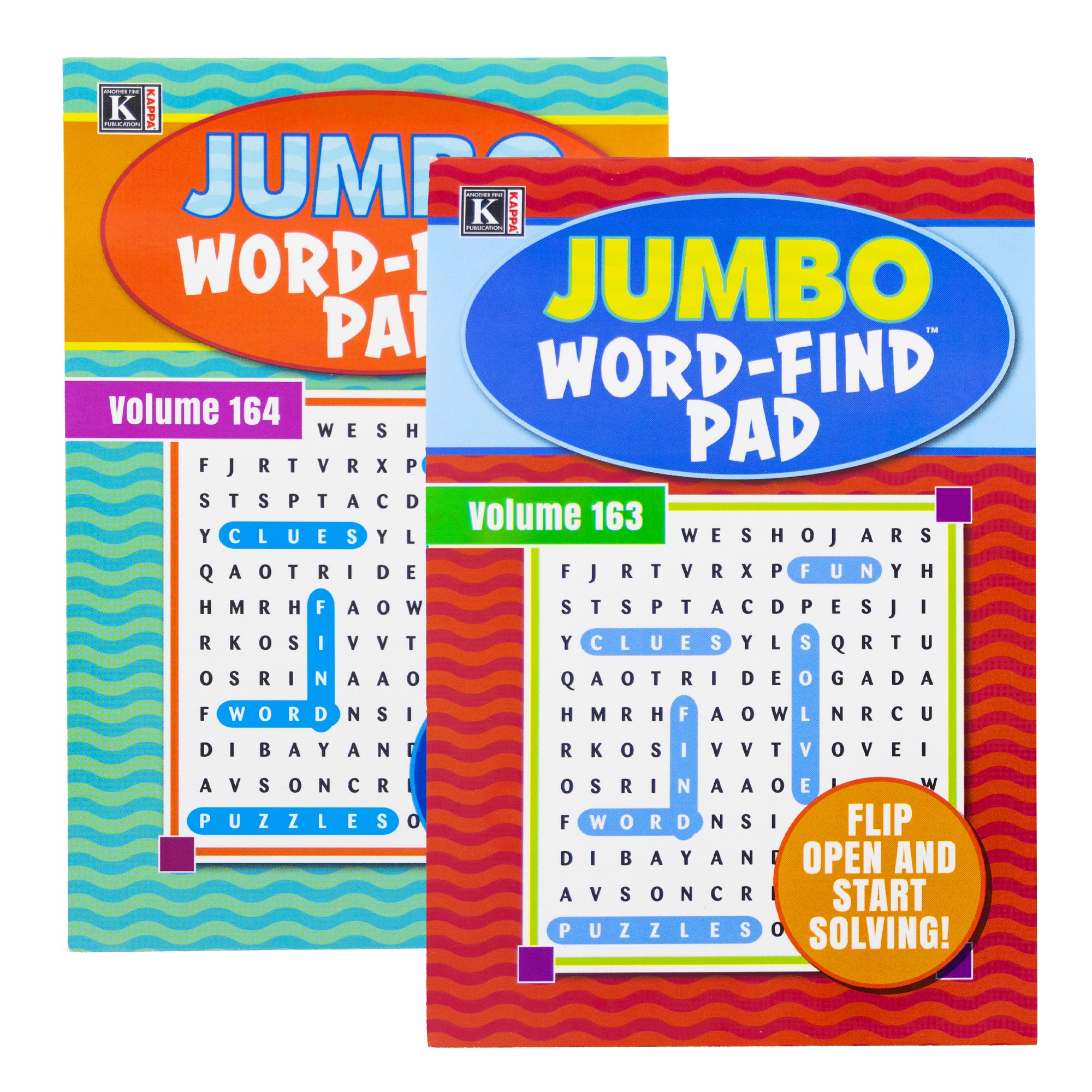 Kappa Jumbo Word Find Pad - Digest Size