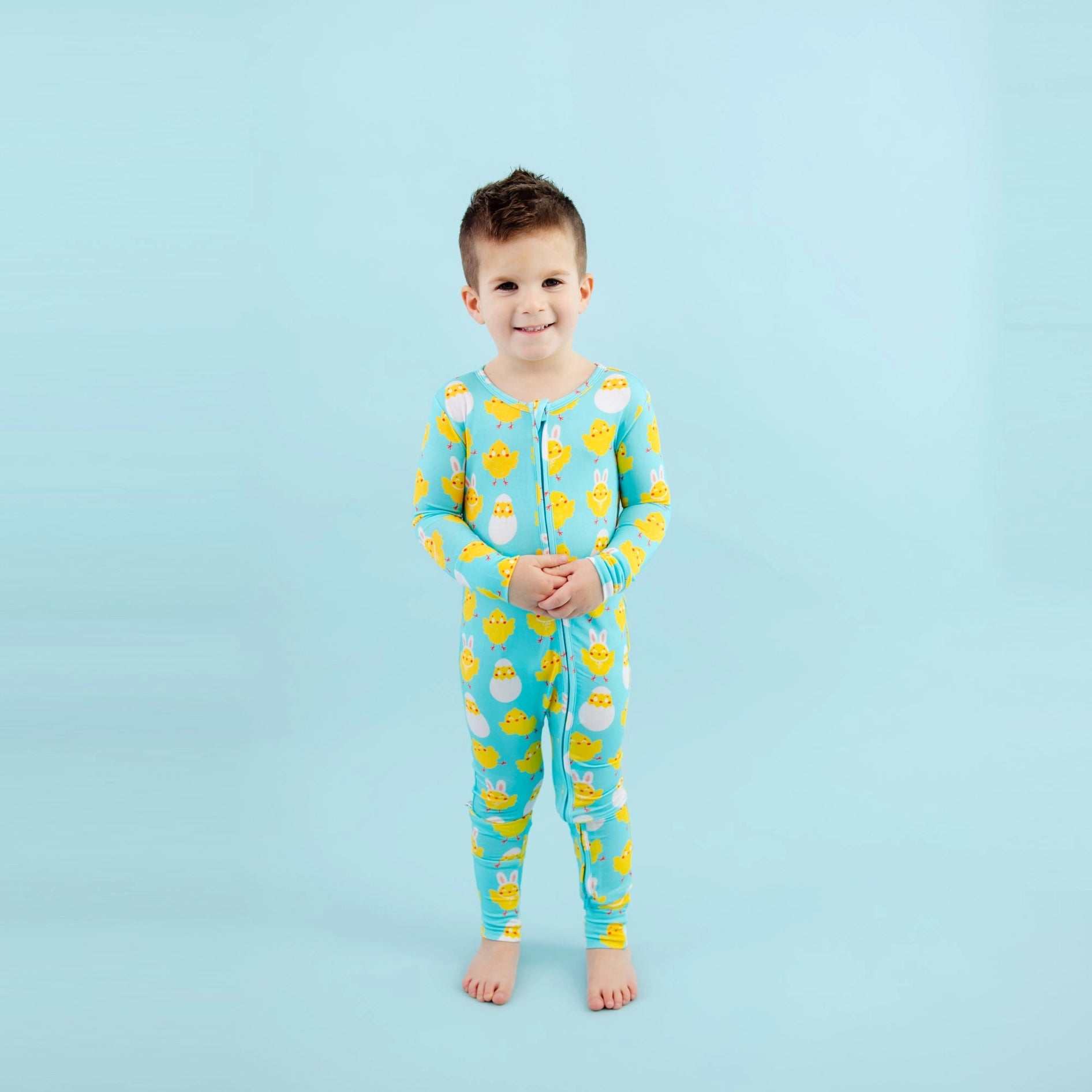 Easter Chicks Convertible Footie