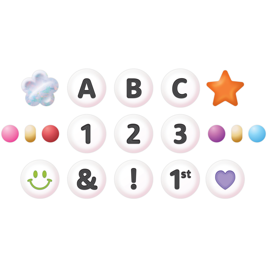 Friendship Beads Circle Letters