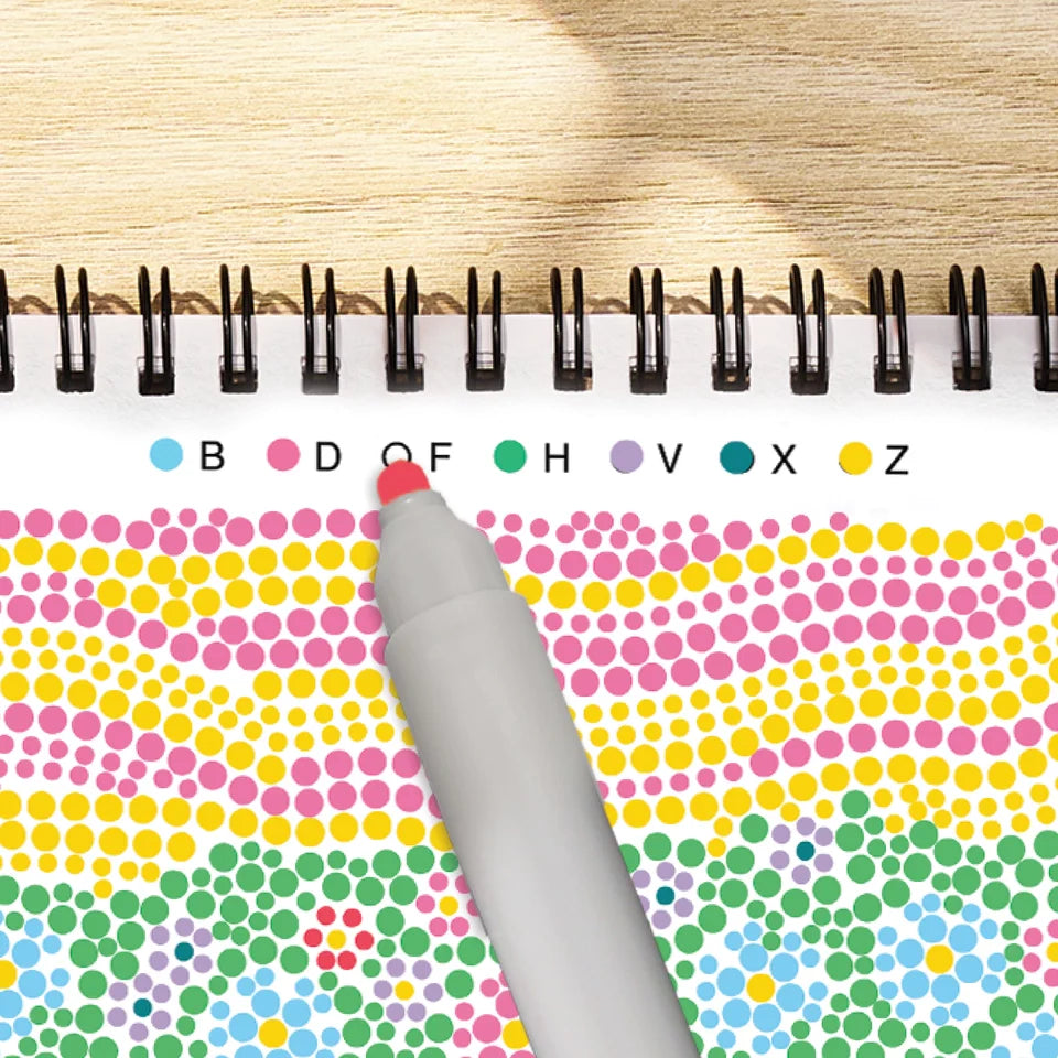 Lifelines FlowArt™ - Dot-By-Letter, Cozy Cottage