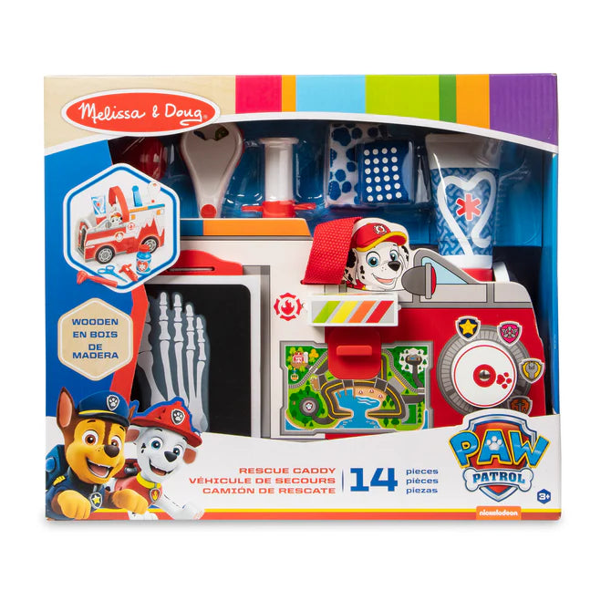 Melissa & Doug PAW Patrol Marshall's Wooden Rescue Caddy