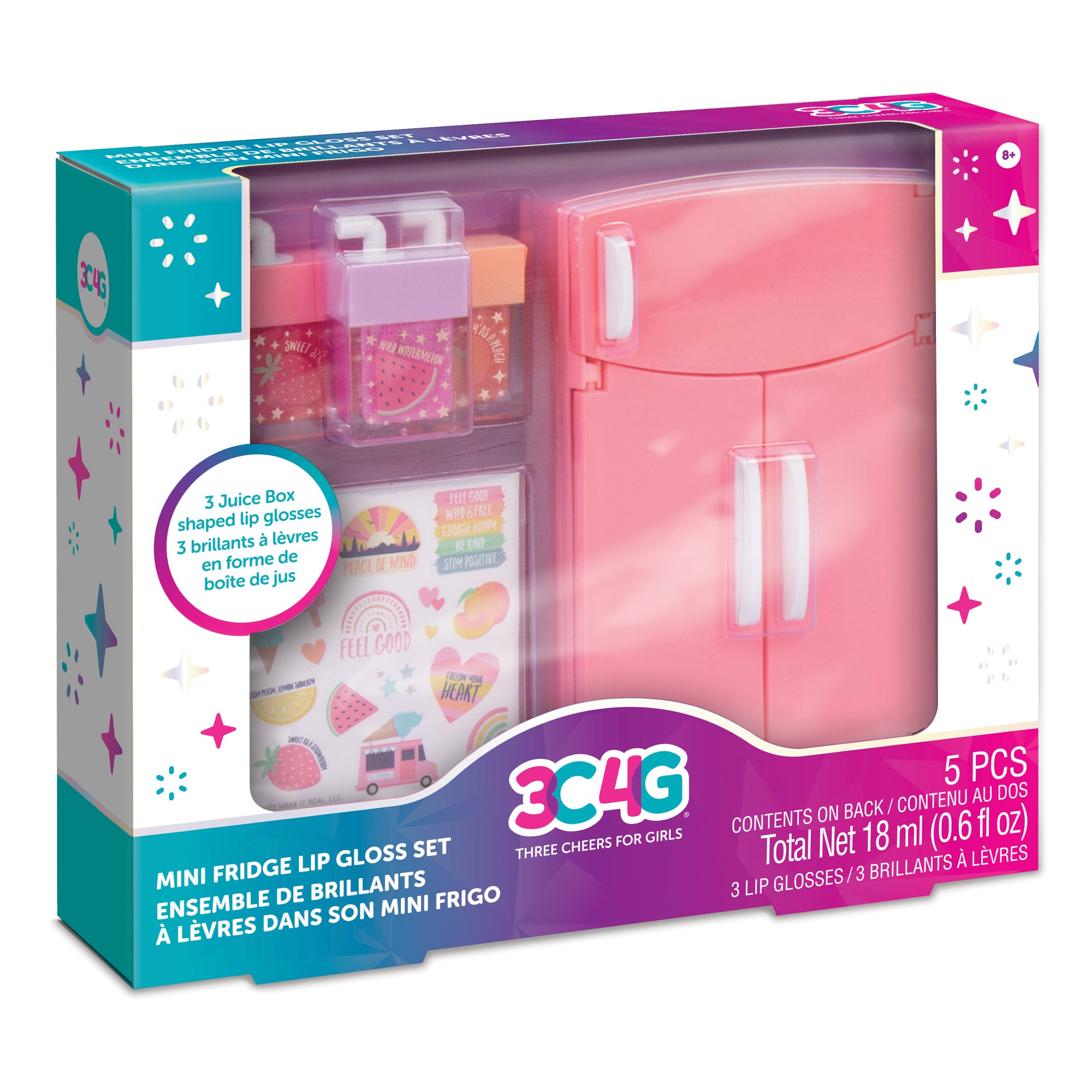 Glimmer & Glow Mini Fridge Lip Gloss Set