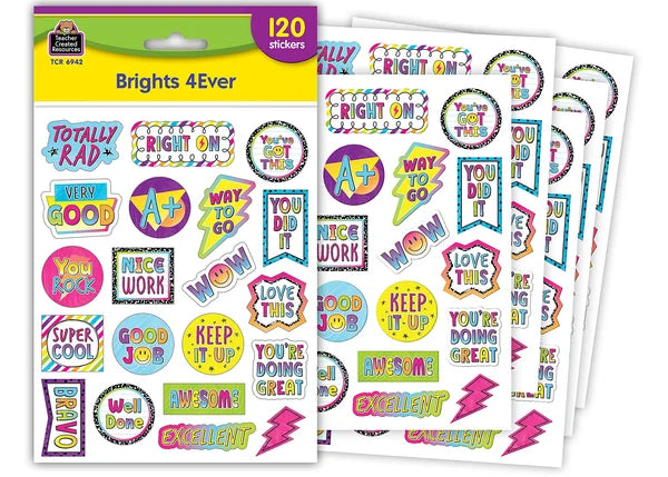 Brights 4Ever Stickers