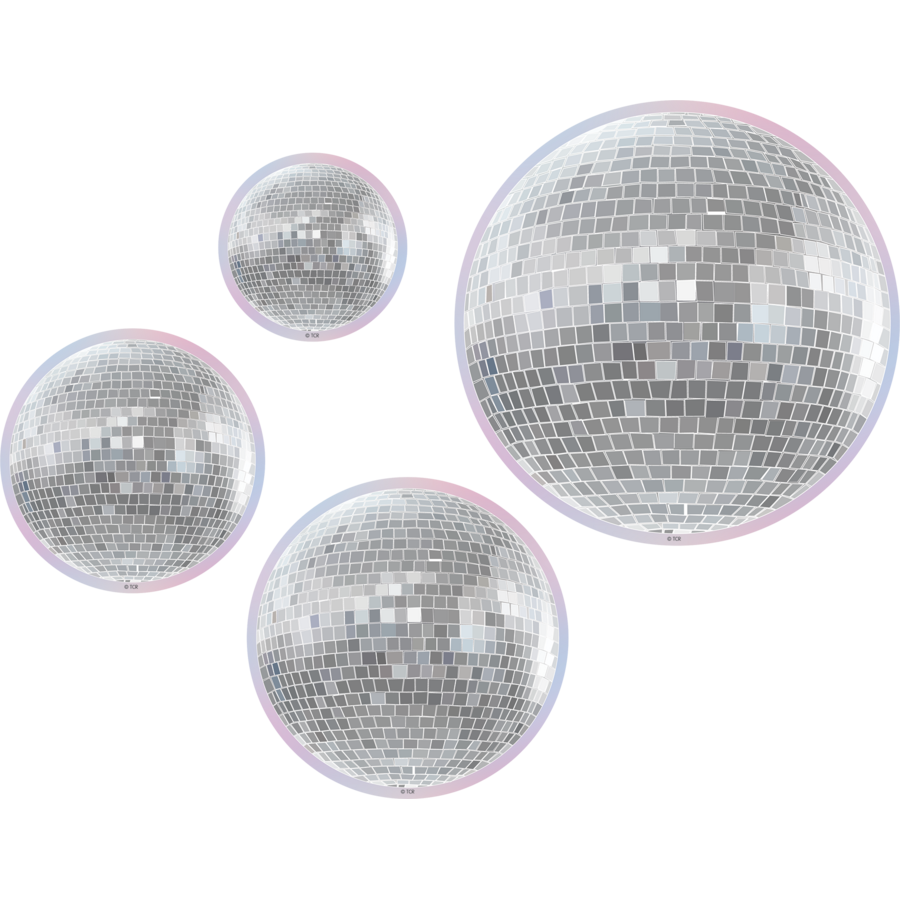 Disco Balls Accents - Assorted Sizes