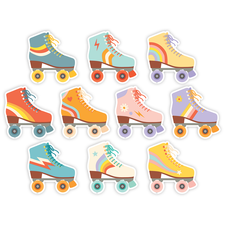 Roller Disco Skates Accents