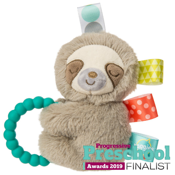 Taggies Molasses Sloth Teether Rattle – 6″