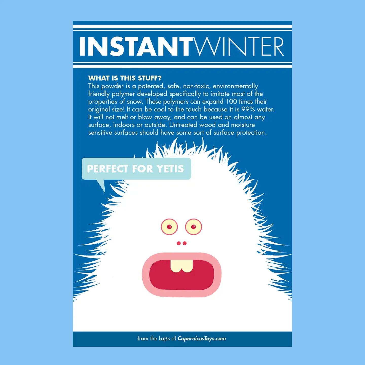 Instant Winter Artificial Snow