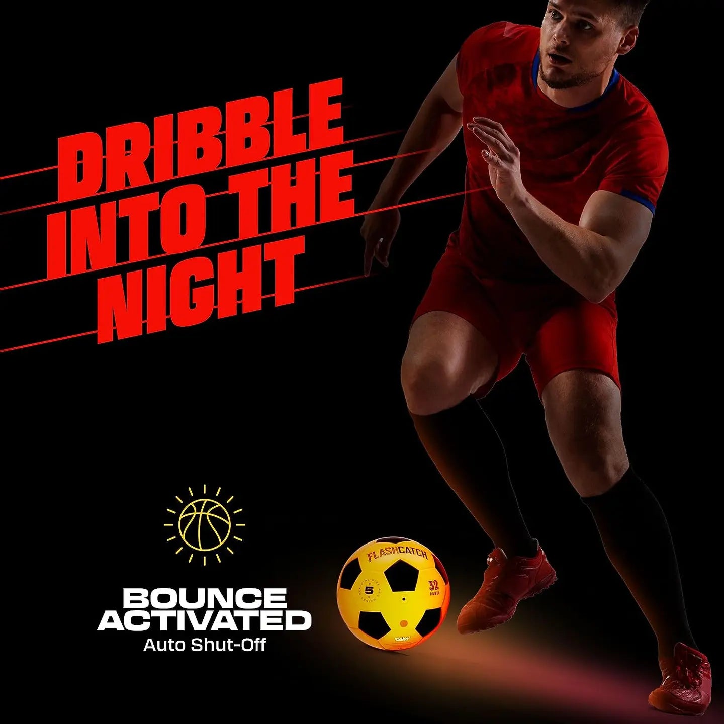 Flashcatch Light Up Soccer Ball