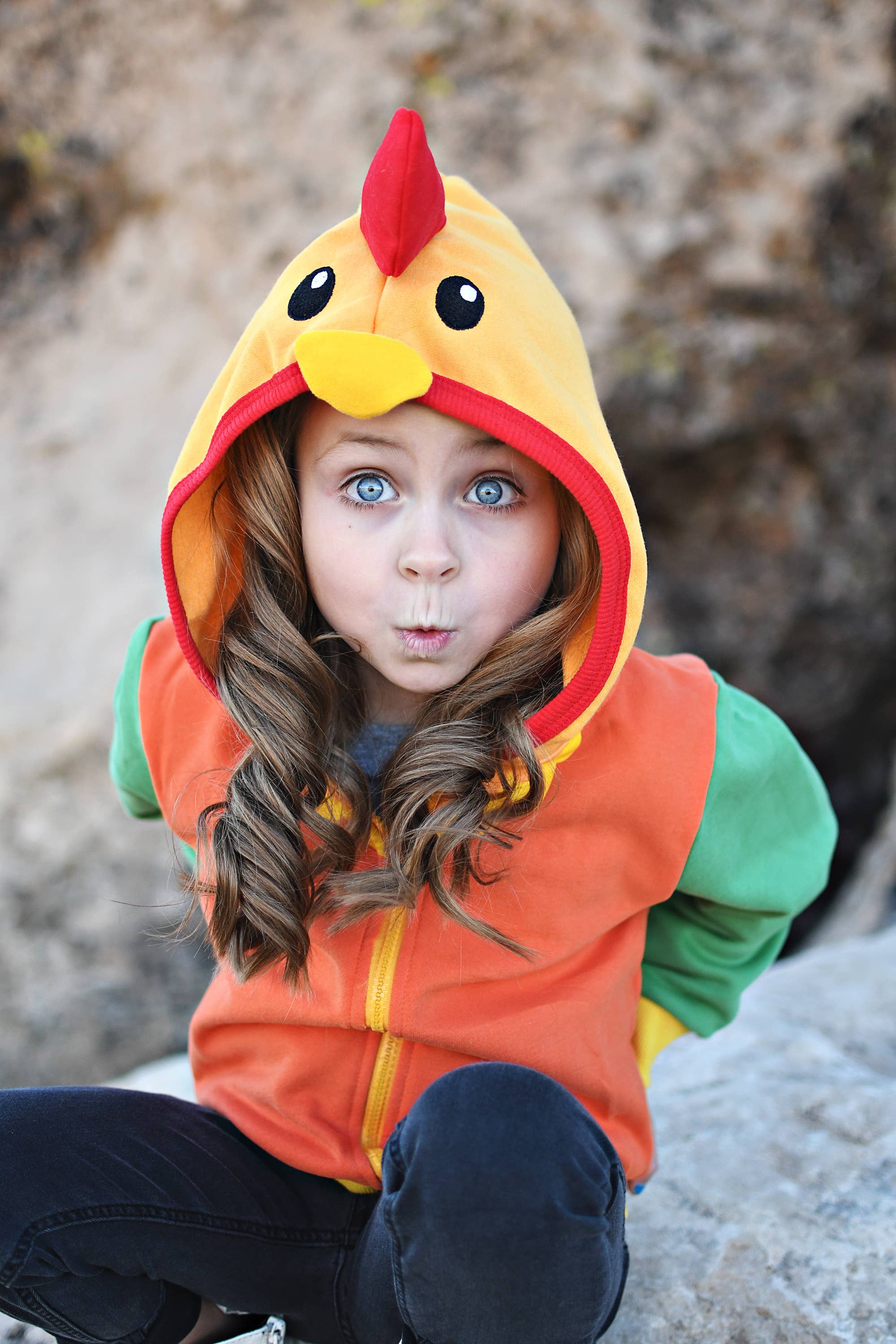 Rocket the Rooster 3D Hoodie