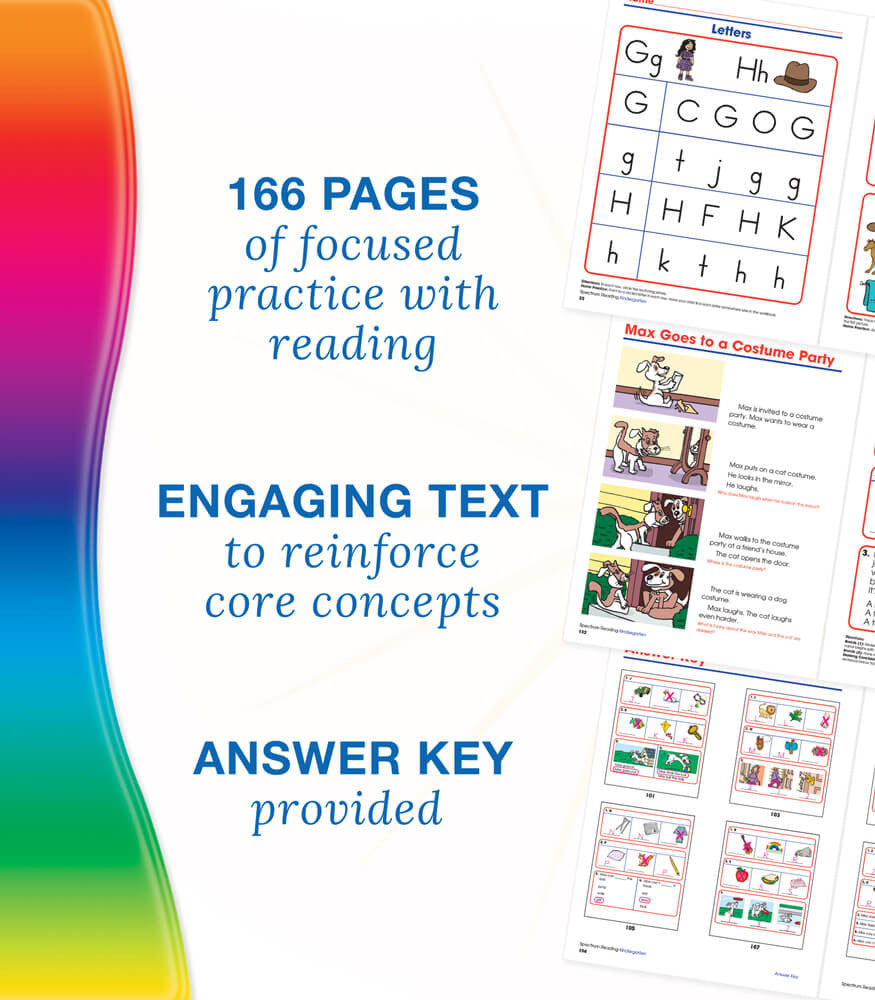 Spectrum Reading Workbook Grade Kindergarten