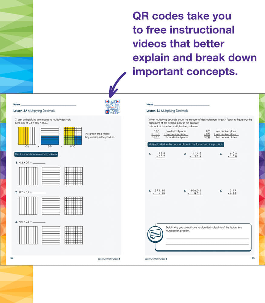 Spectrum Math Workbook Grade 5