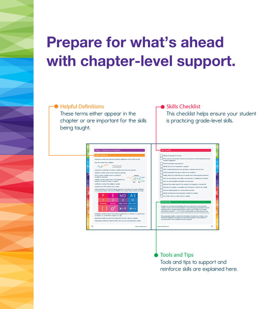 Spectrum Math Workbook Grade 6