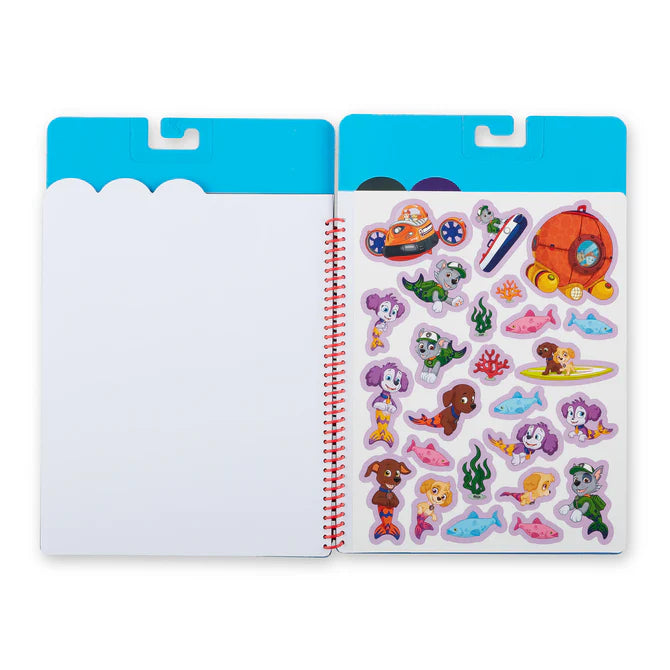 PAW Patrol Restickable Stickers Flip-Flap Pad - Classic Missions