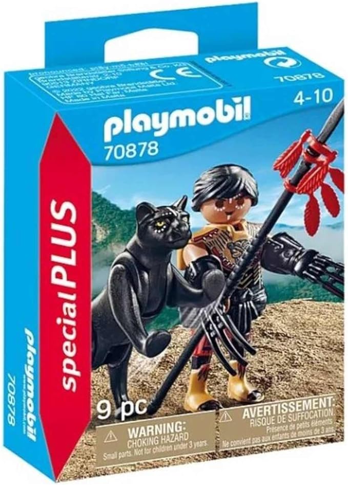 Playmobil Warrior with Panther