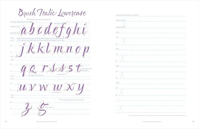 Modern Calligraphy For Kids