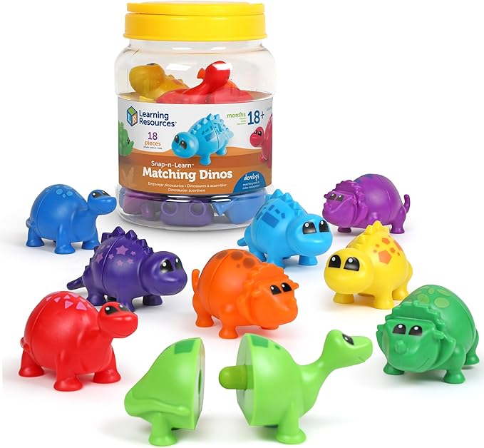 Snap-n-Learn Matching Dinos