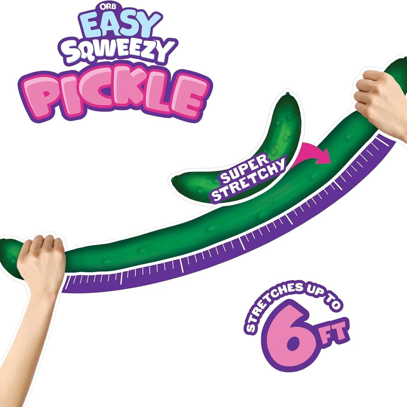 JUMBO Easy Squeezy Stretchy Pickle 16"