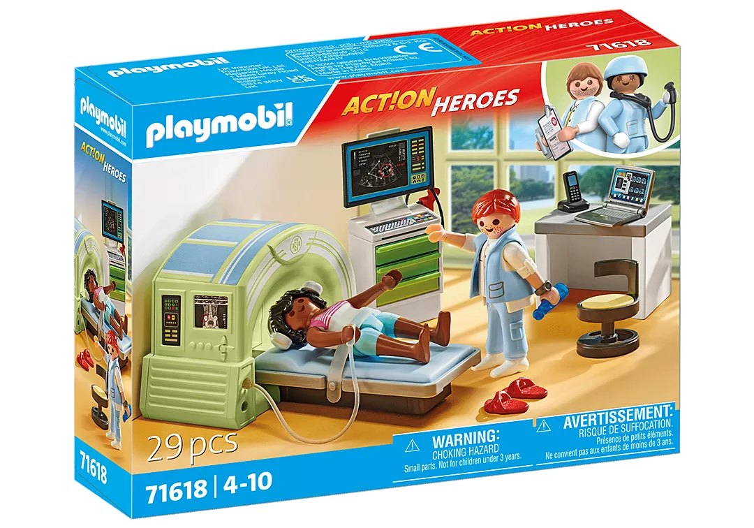 Playmobil MRI with Patient