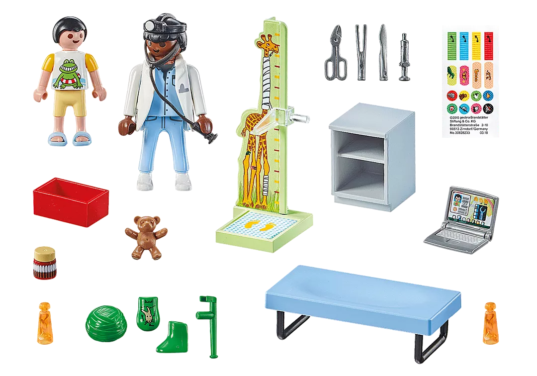 Playmobil Pediatrician with Teddy Bear
