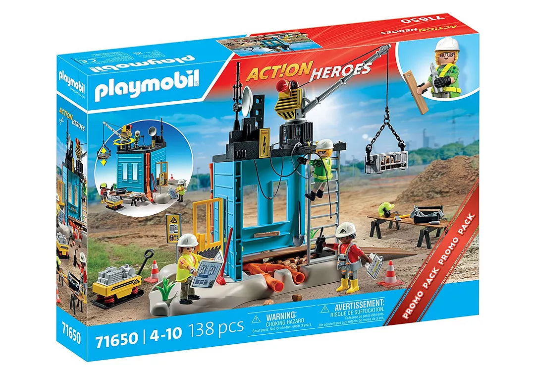 Playmobil Construction Site