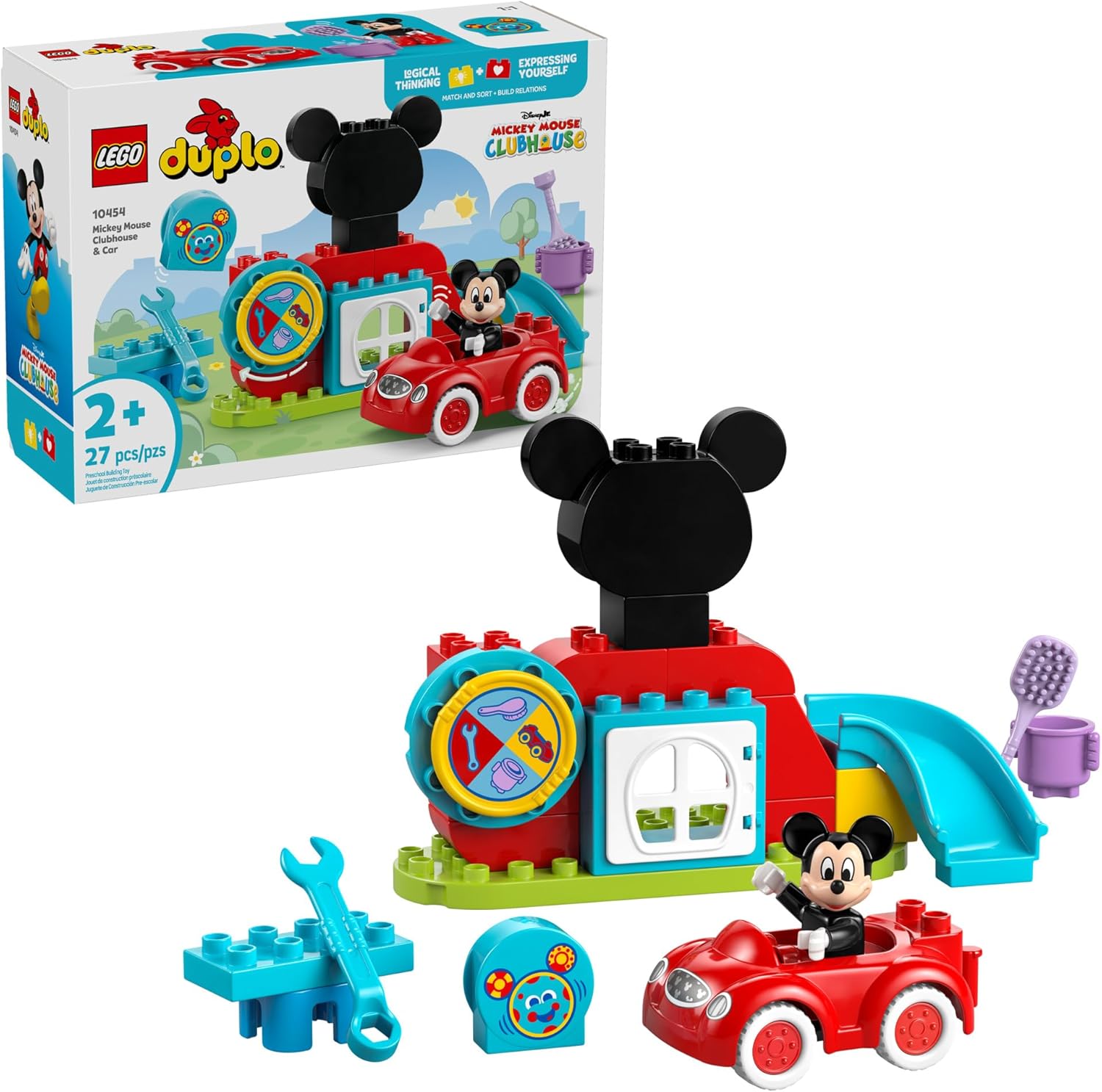 LEGO DUPLO Disney Mickey Mouse Clubhouse & Car