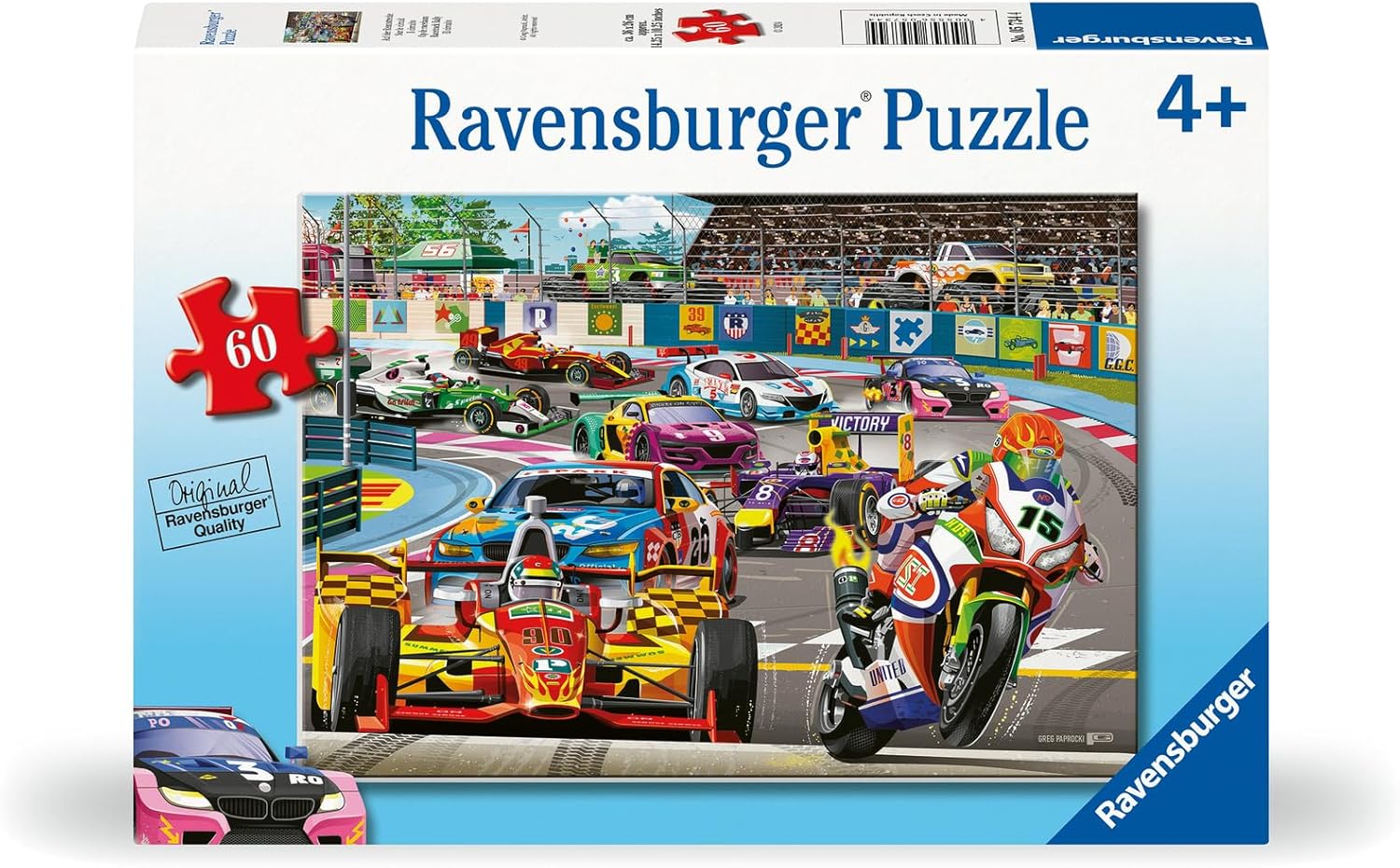 Ravensburger Racetrack Rally 60 Piece Puzzle