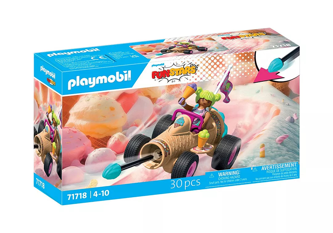 Playmobil Funstars Racing Ice Cream Cone