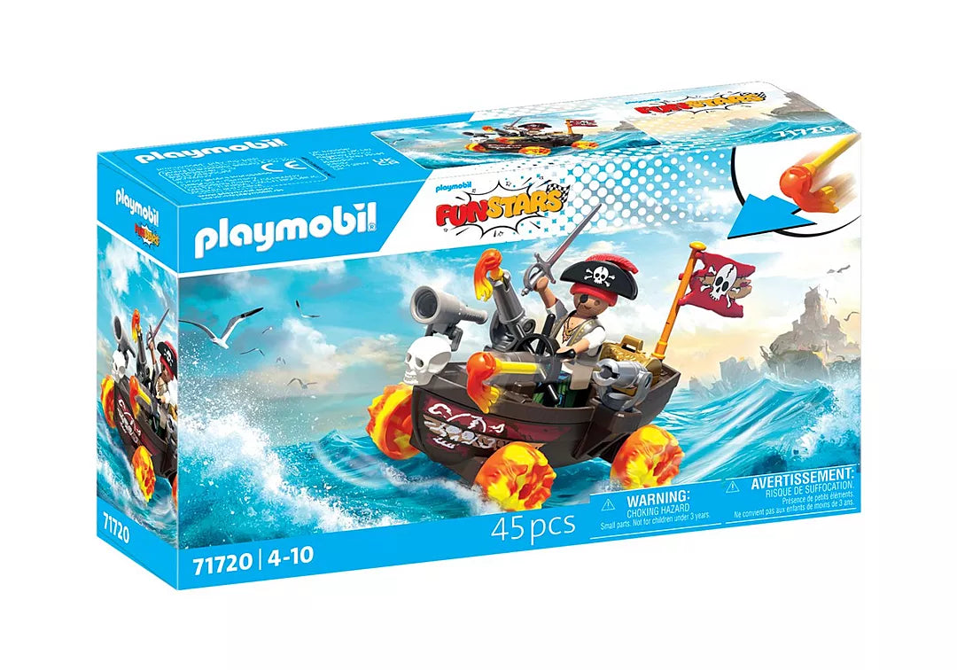 Playmobil Funstars Racing Pirate Boat