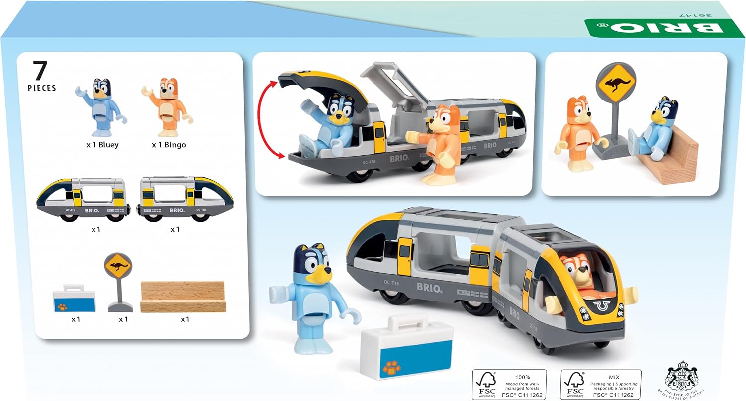 Brio Bluey Train