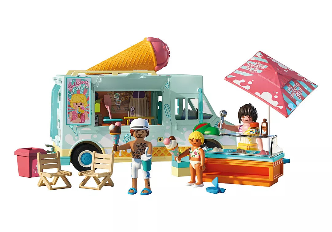 Playmobil Ice Cream Truck with Surf Shop
