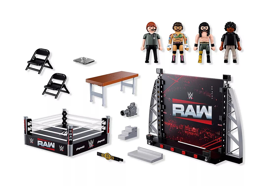 PLAYMOBIL x WWE® RAW Ring Collectors Set