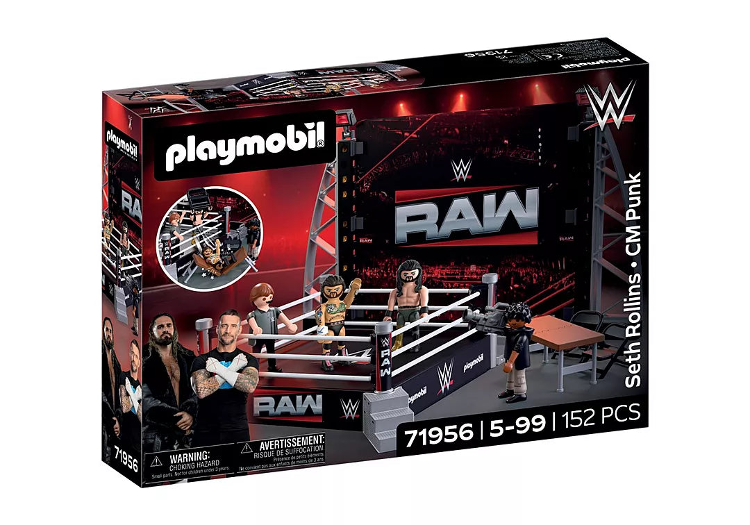 PLAYMOBIL x WWE® RAW Ring Collectors Set