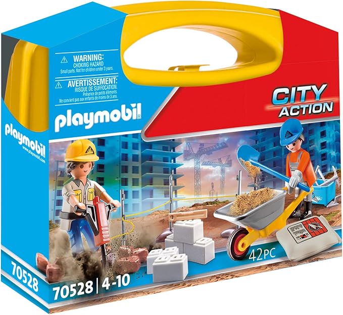 Playmobil Construction Site Carry Case