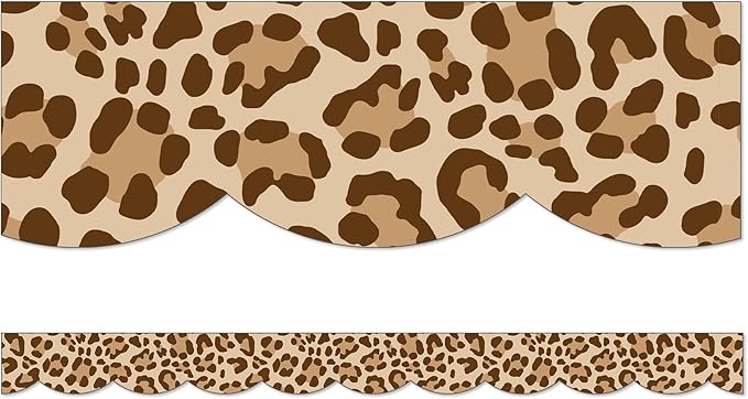 Simply Safari - Leopard Border