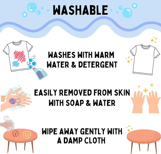 Kwik Stix Solid Tempera Paint Sticks, 24 Colors