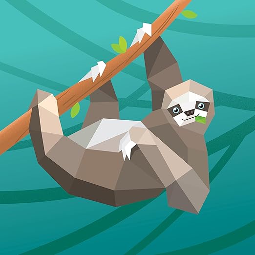 Paint by Sticker Kids - Rainforest Animals