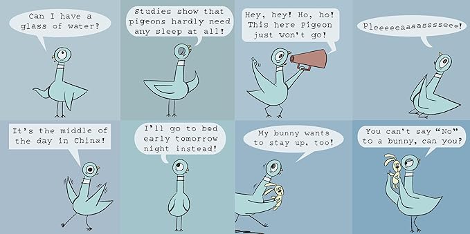 Don't Let The Pigeon Stay Up Late! Hardback