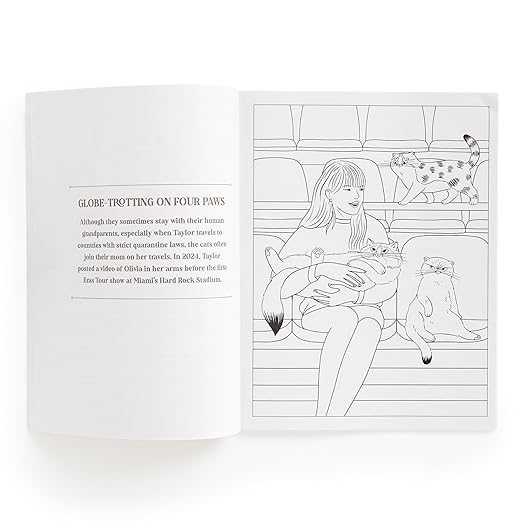 Karma Is Three Cats Coloring Book