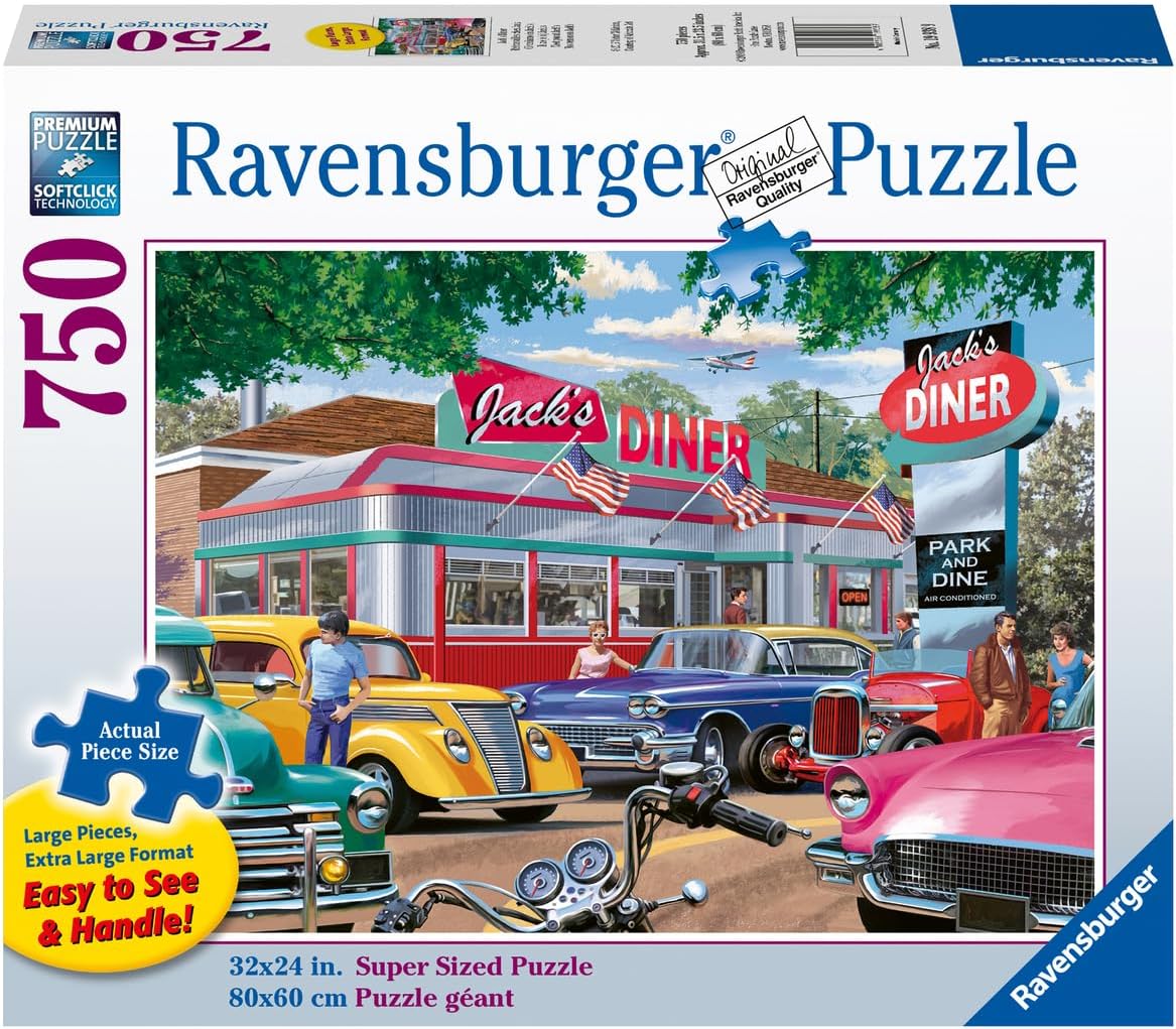 Ravensburger Meet You At Jack's 750 Piece Large Format Puzzle
