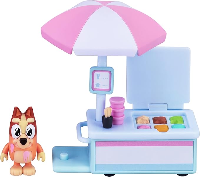 Bluey Vehicle & Figures Ice Cream Cart