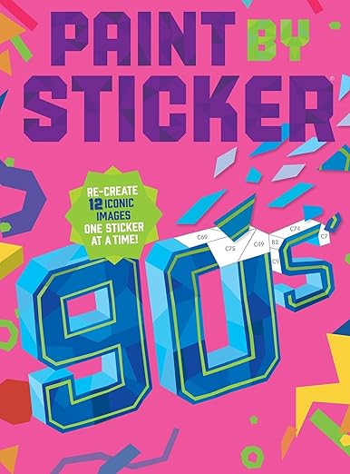 Paint By Sticker - 90's