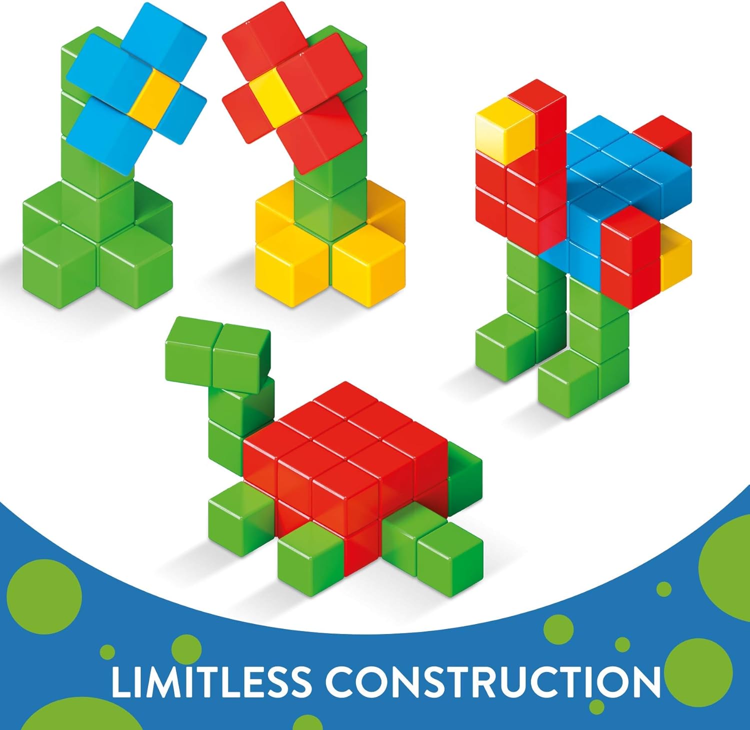 Magicube Magnetic Building Blocks - Set of 64