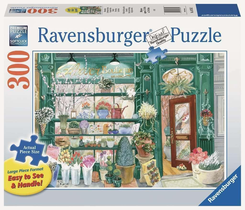 Ravensburger Flower Shop 300 Piece Large Format Puzzle