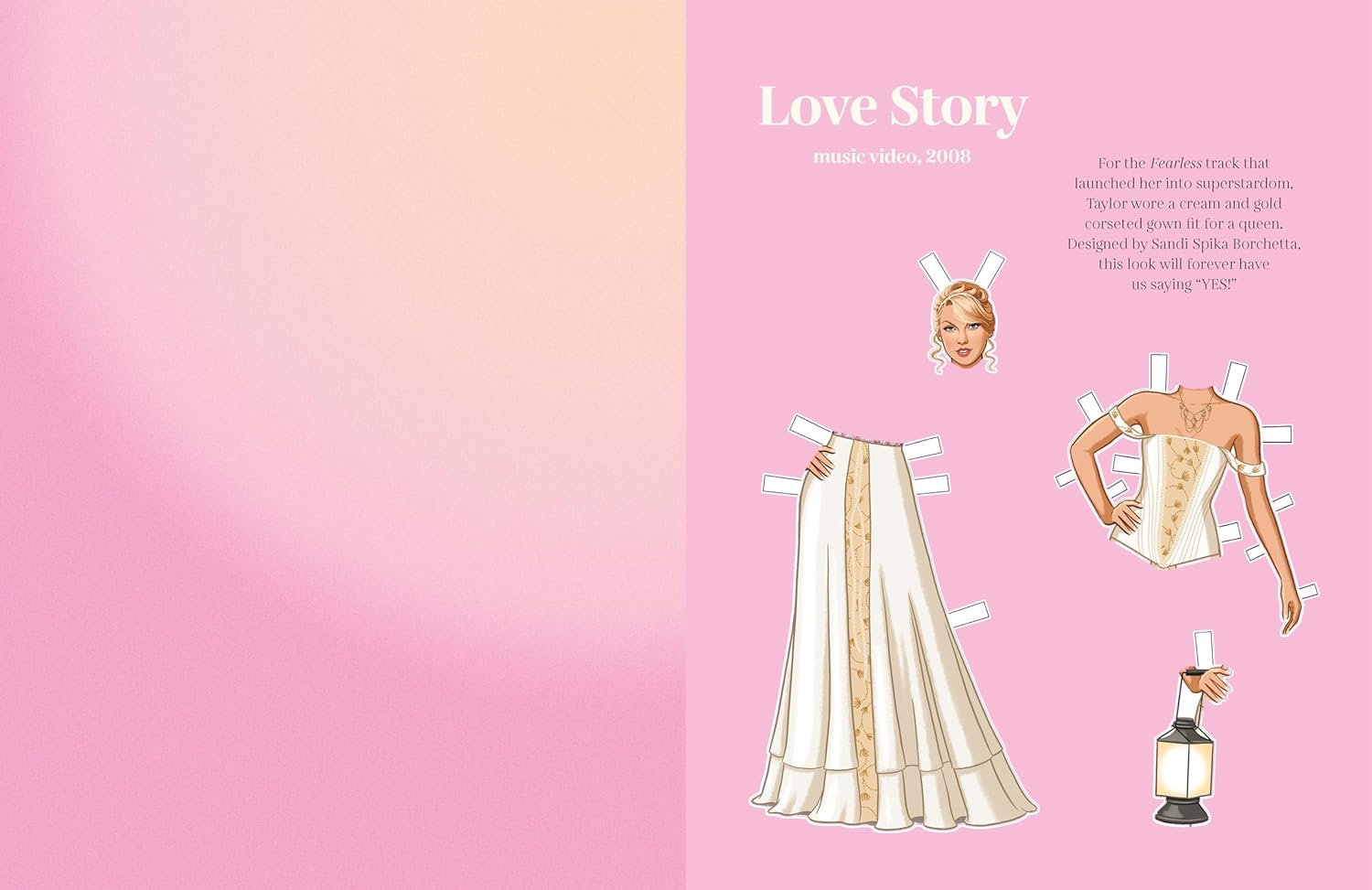 Dress Up Taylor Paper Doll Book