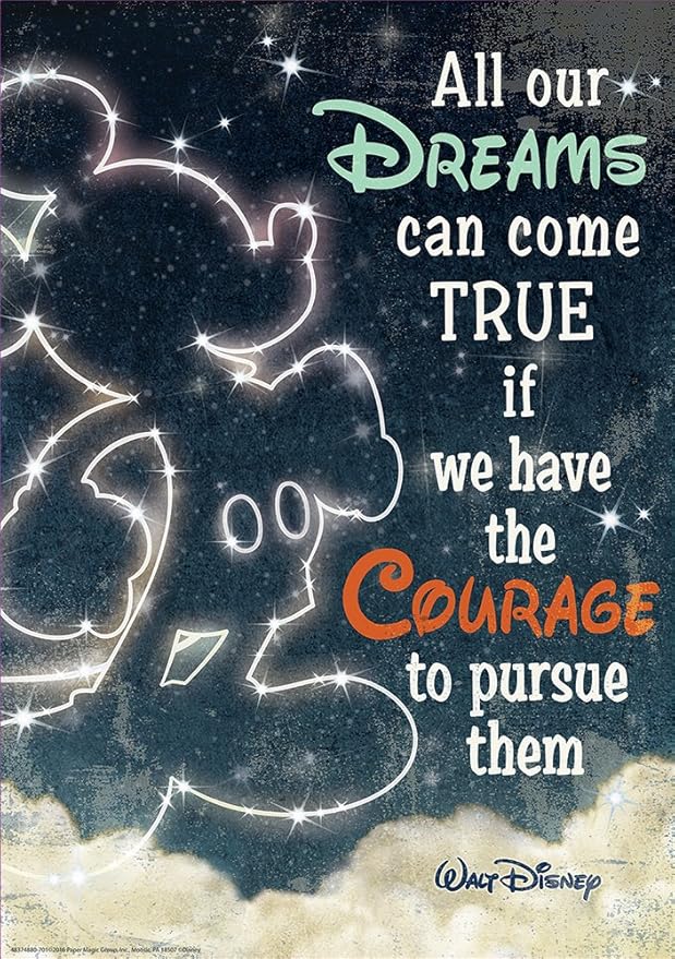 Disney - All Our Dreams Can Come True Poster
